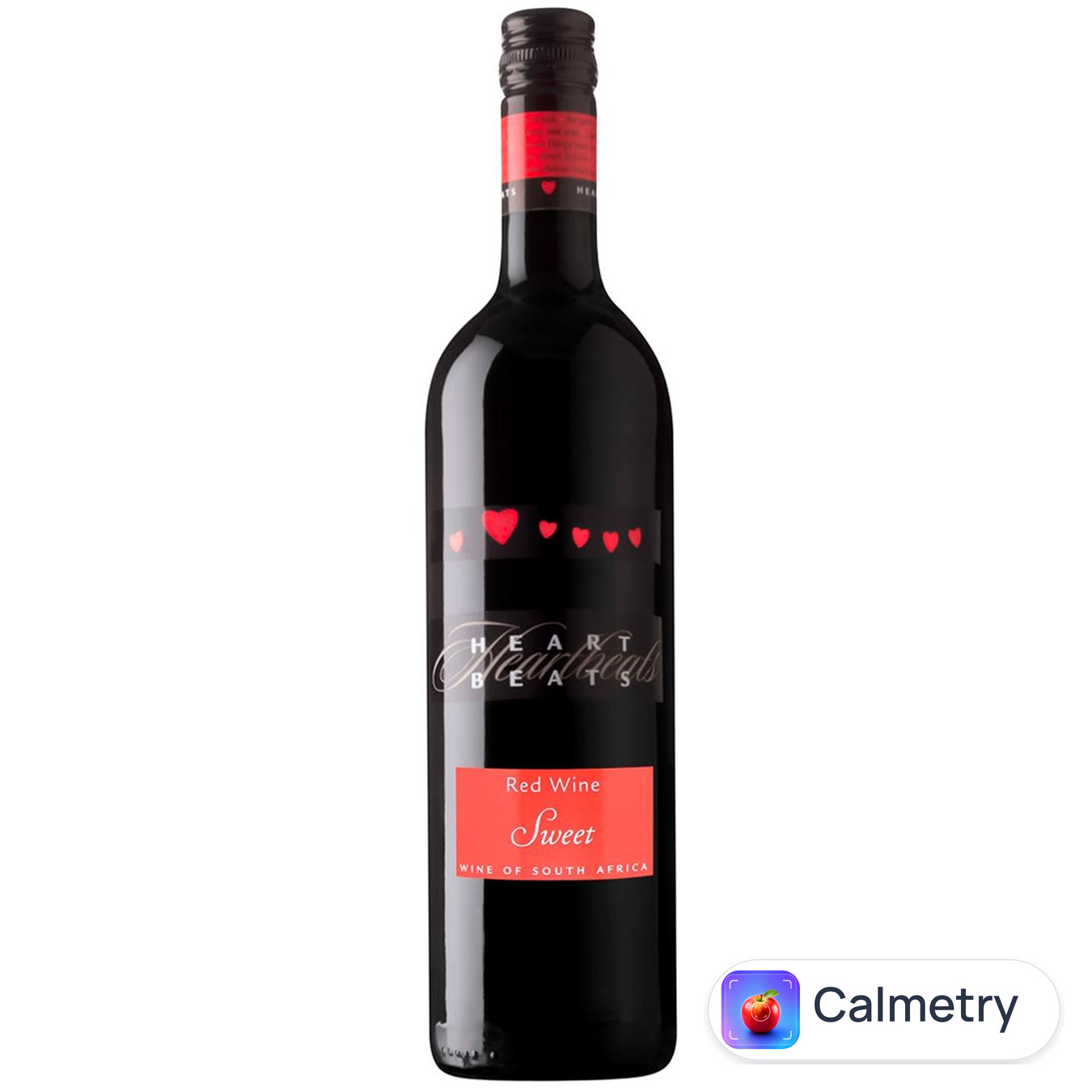 Вино Heartbeats Red Wine червоне напівсолодке 12% 0,75л