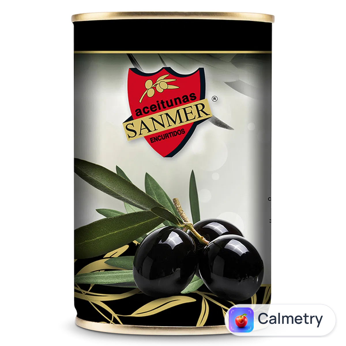 Оливки Sanmer чорні з кісточкою 425мл