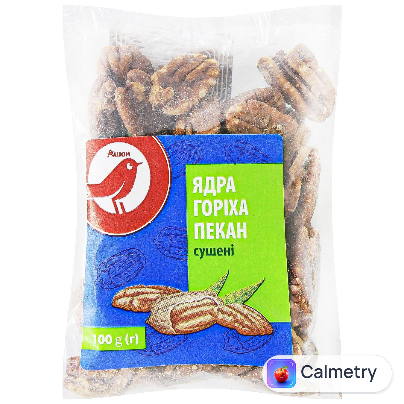 Пекан Auchan сушений 100г