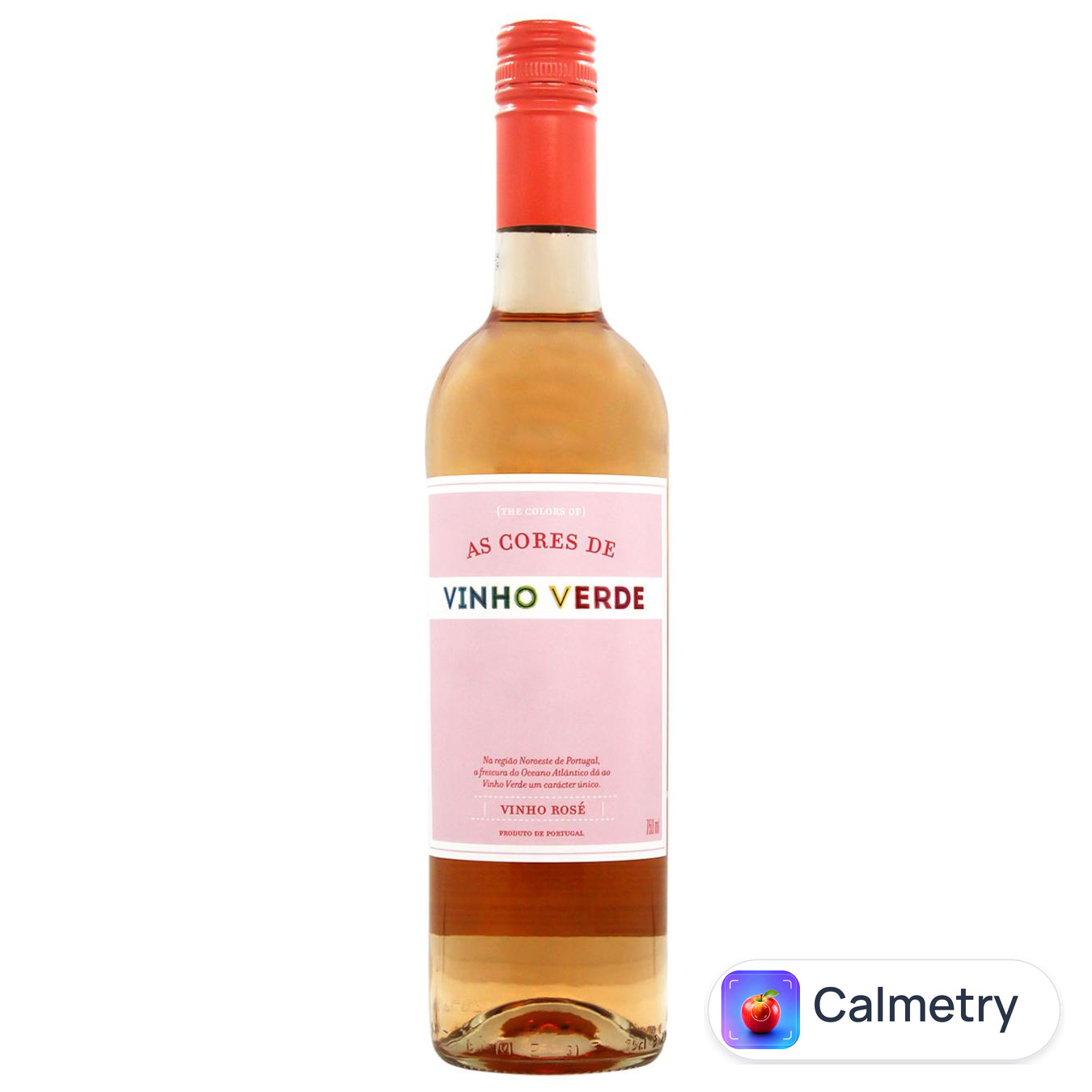 Вино As Cores Vinho Verde рожеве сухе 9,5% 0,75л