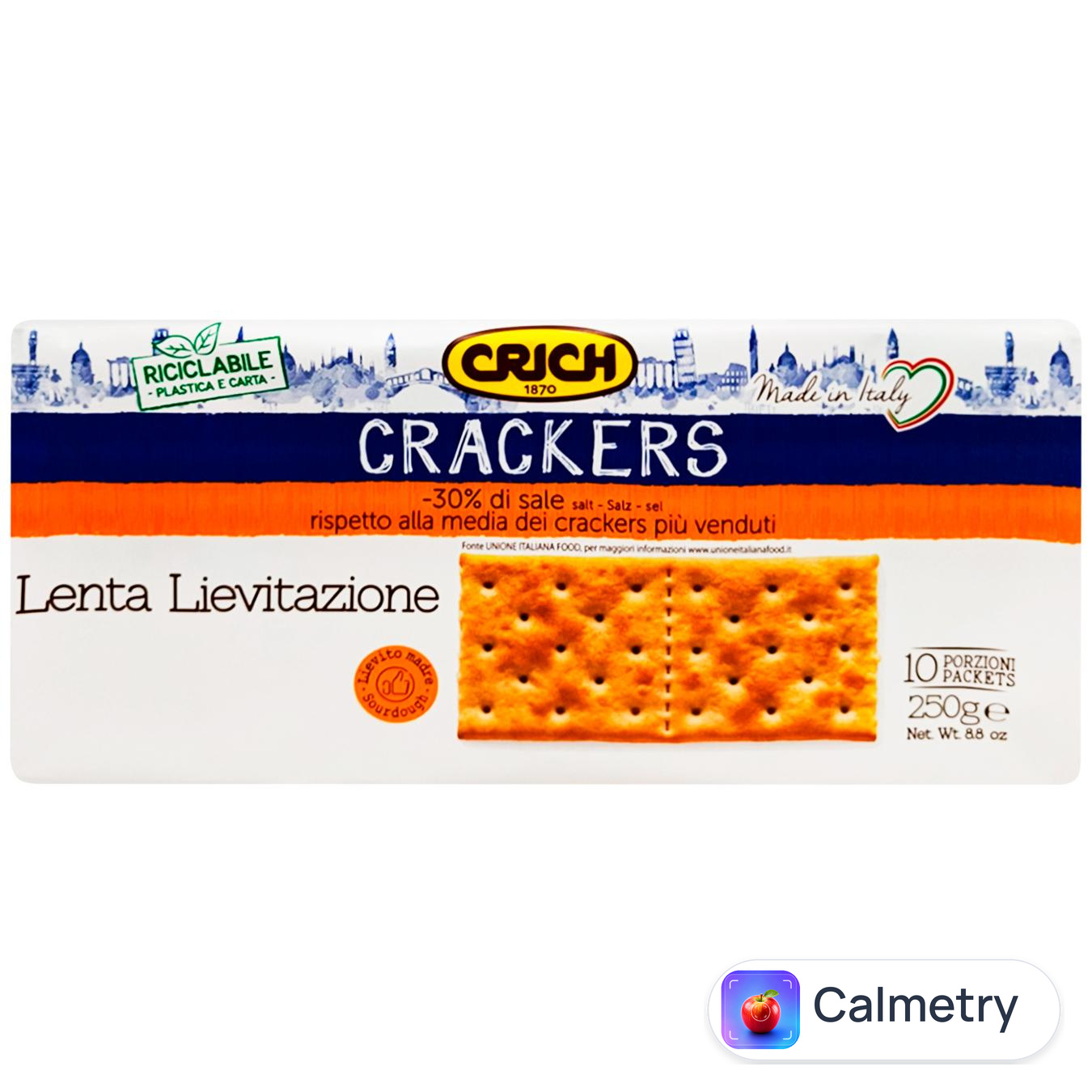 Крекер Crich Crackers несолоний 250г