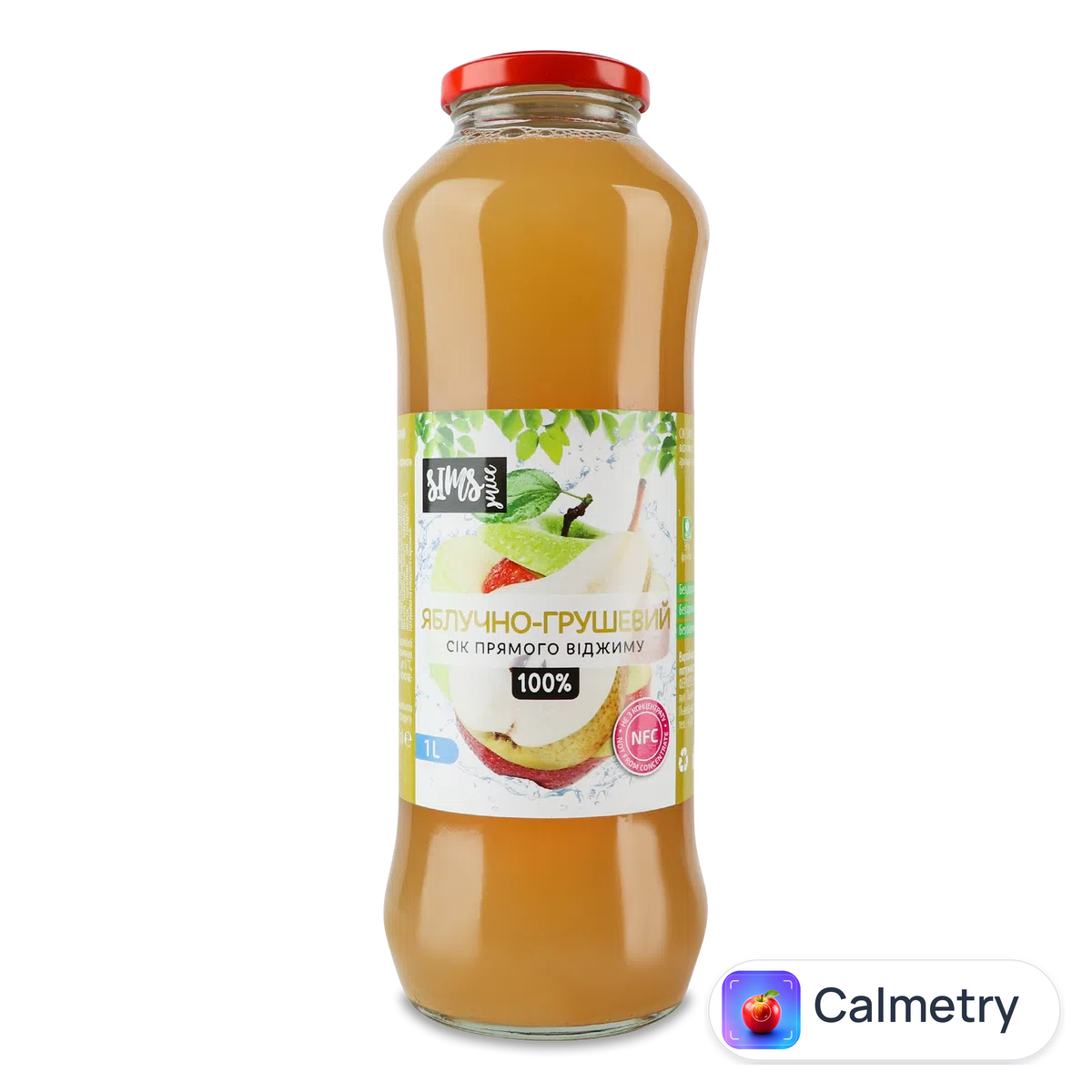 Сік Sims Juice яблучно-грушевий 1л