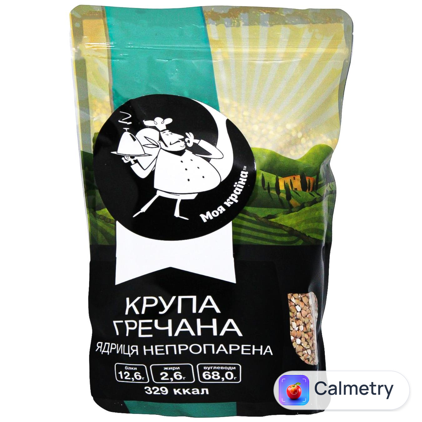 Крупа гречана Моя Країна зелена 600г