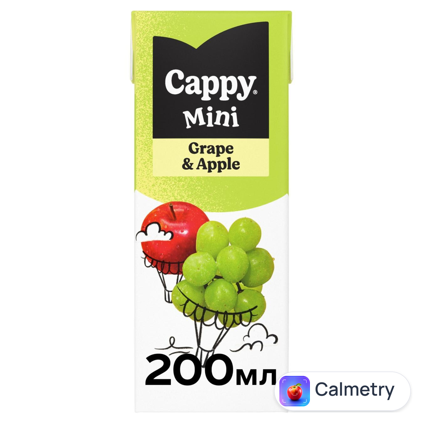 Нектар Cappy Mini виноград-яблуко 200мл