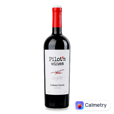 Вино Pilot's Wines Одеський червоне сухе, 0,75л