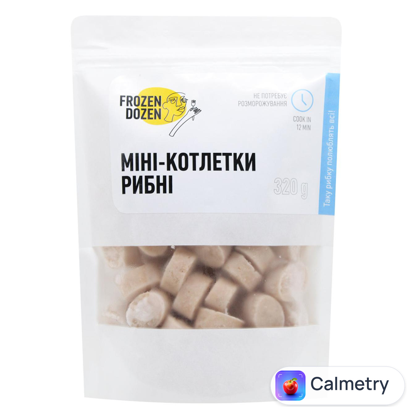 Міні-котлетки Frozen Dozen рибні заморожені 320г