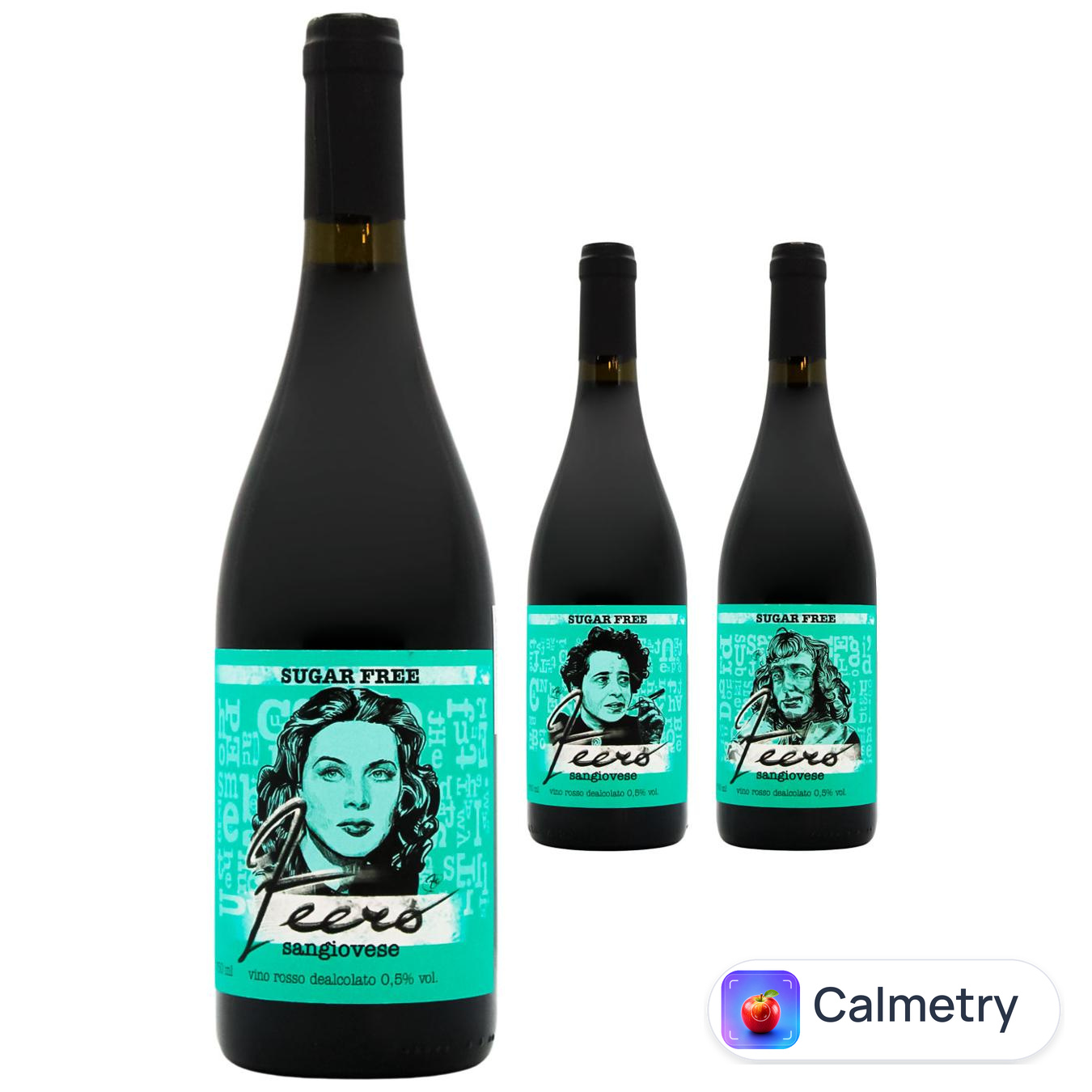 Вино Casa Emma Zeero Sangiovese сухе червоне безалкогольне 0,5% 0,75л