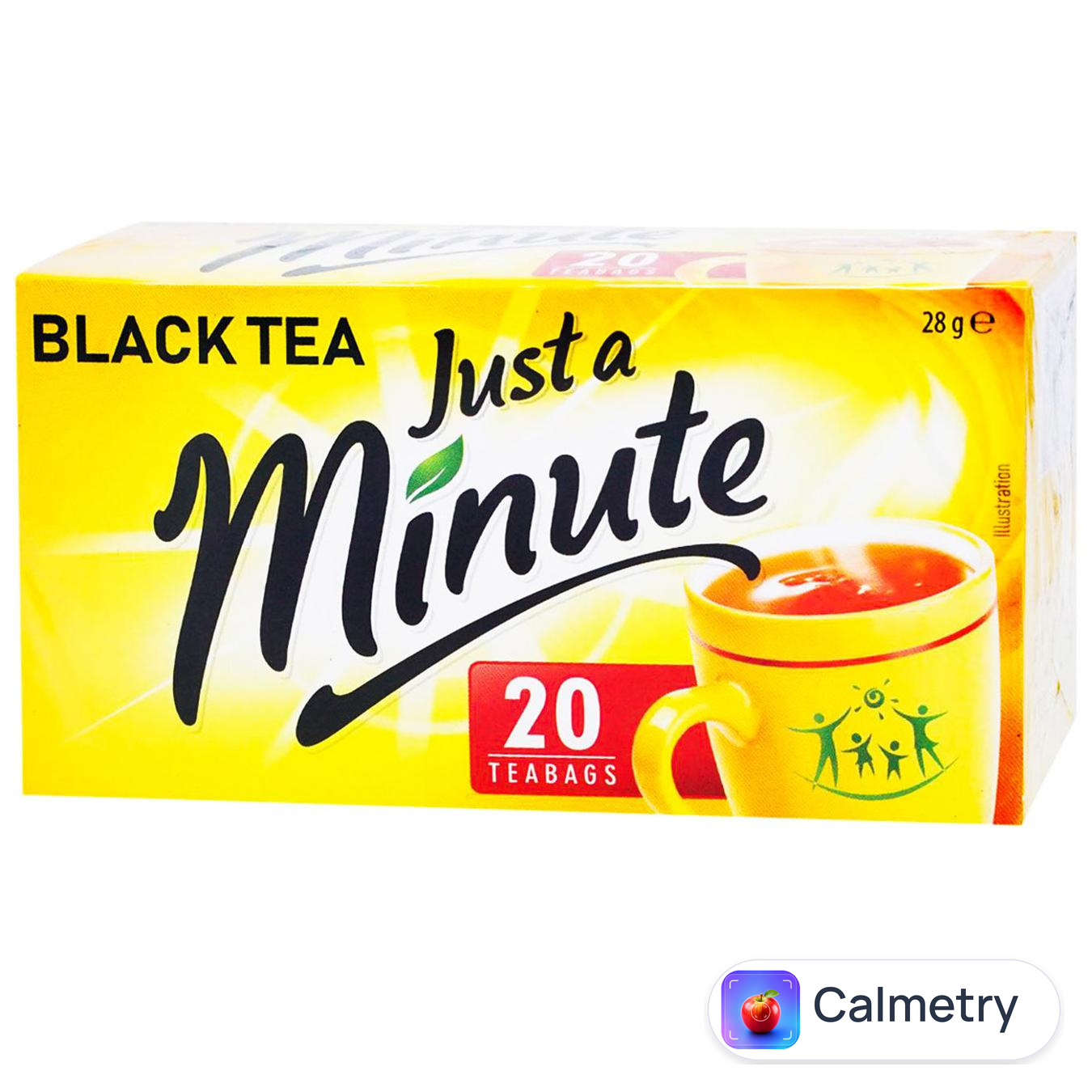 Чай чорний Minutka Just a Minute 1,4г*20шт