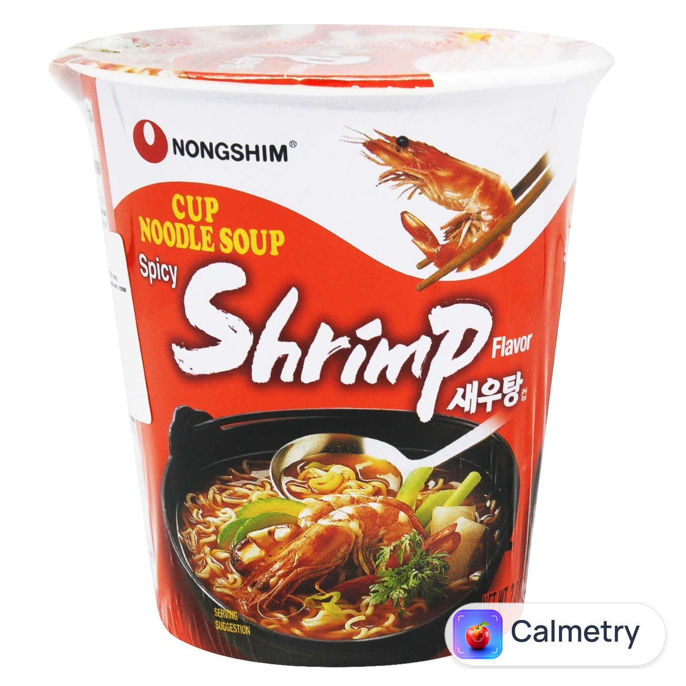 Локшина Nongshim Shrimp в стакані 67г