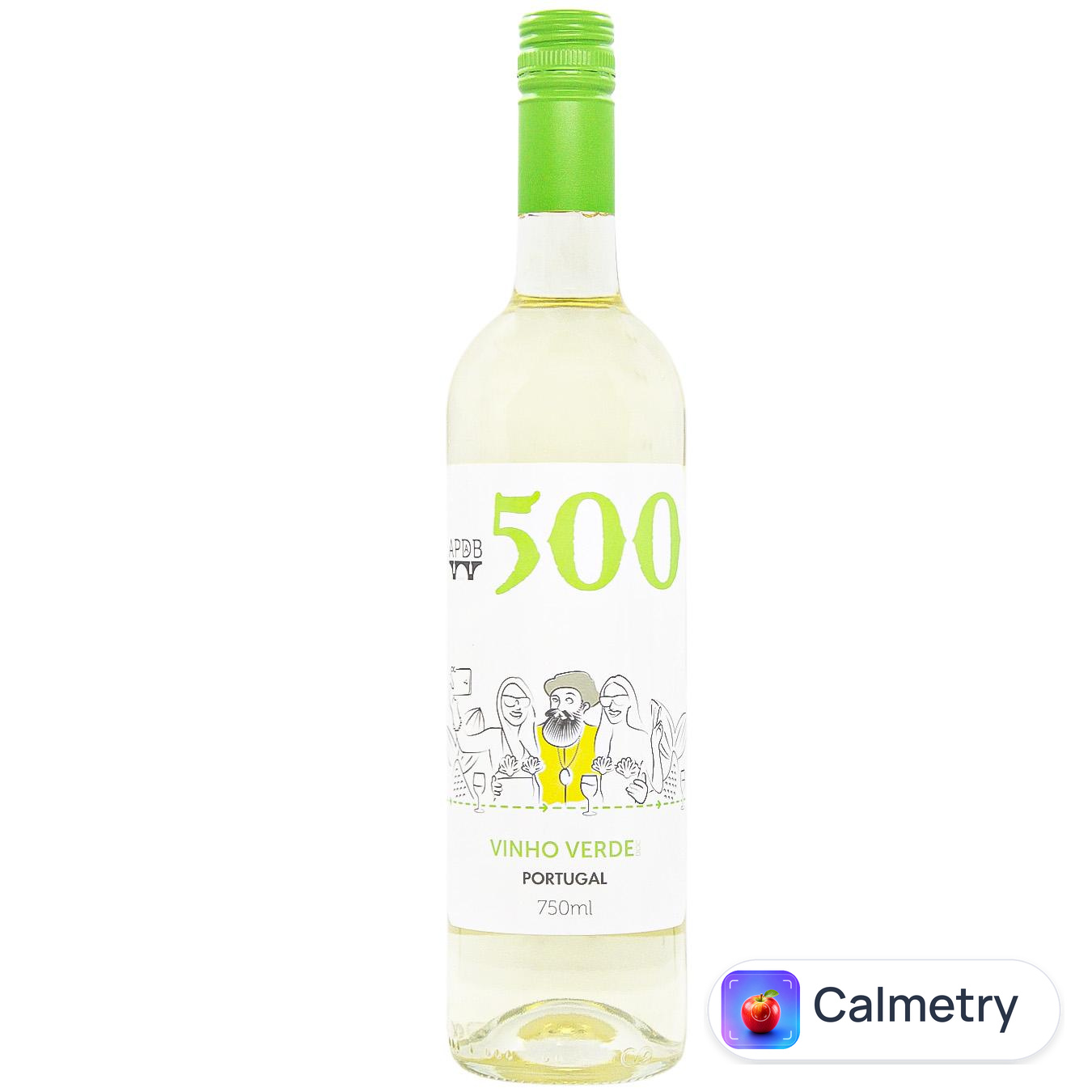 Вино 500 Vinho Verde біле напівсухе 8,5% 0,75л