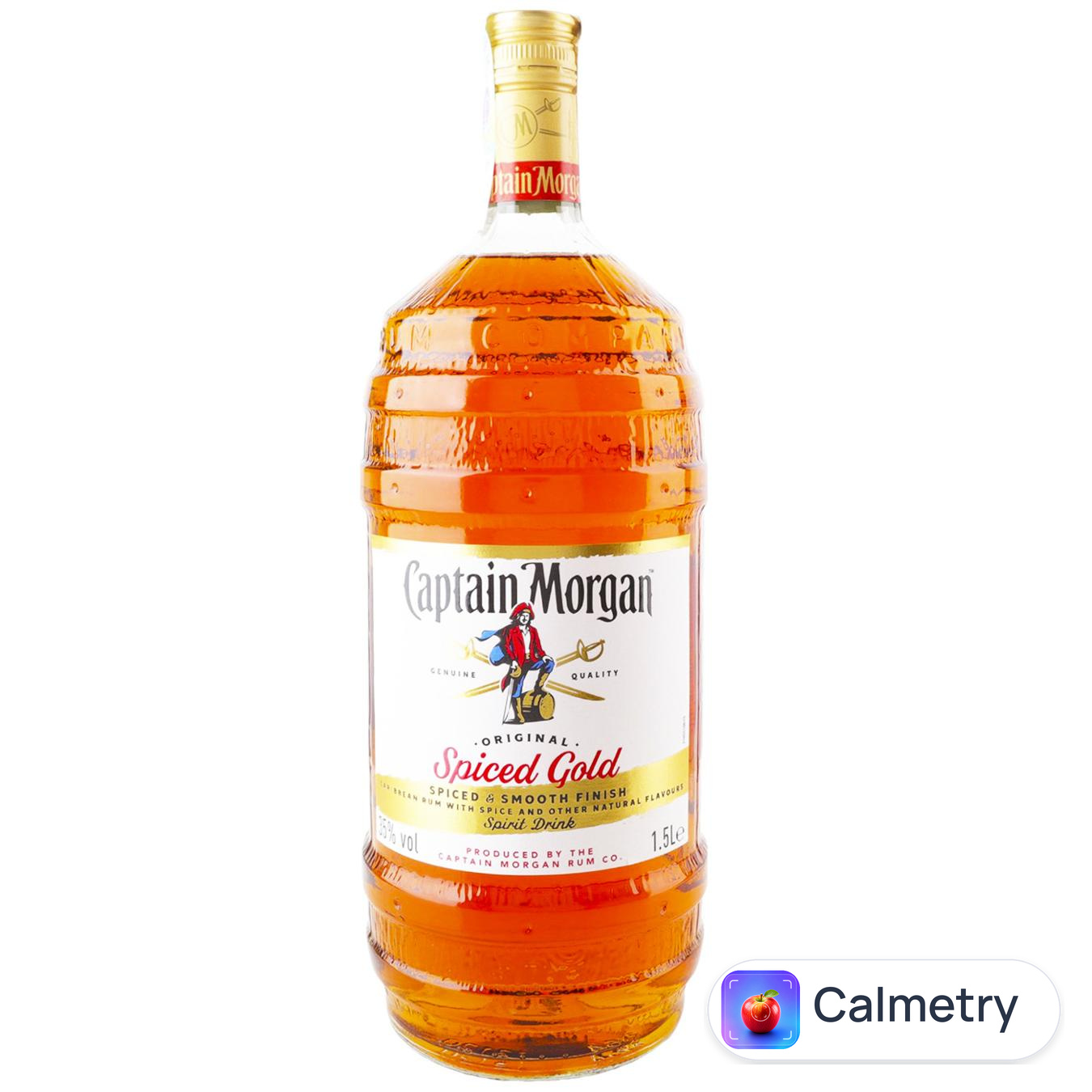 Напій ромовий Captain Morgan Spiced Gold 35% 1,5л