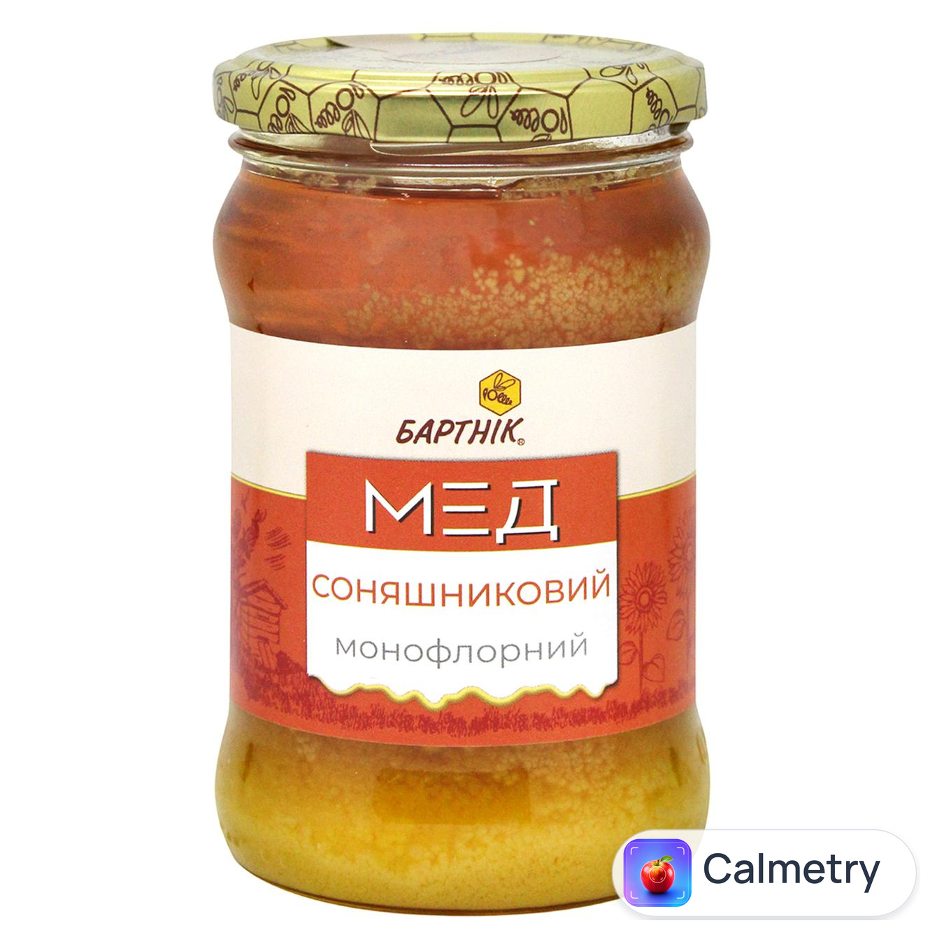 Мед квітковий соняшниковий 400г Бартнік