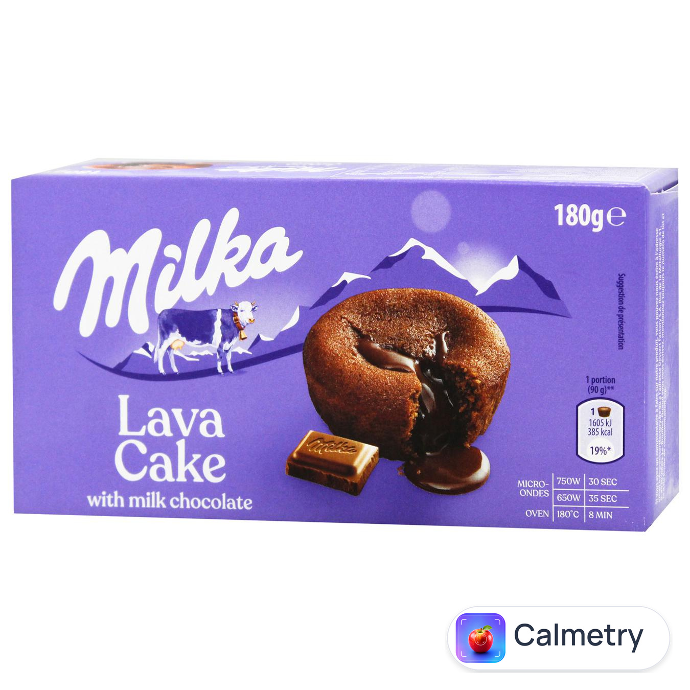 Десерт Milka Lava Cake 90г х 2шт