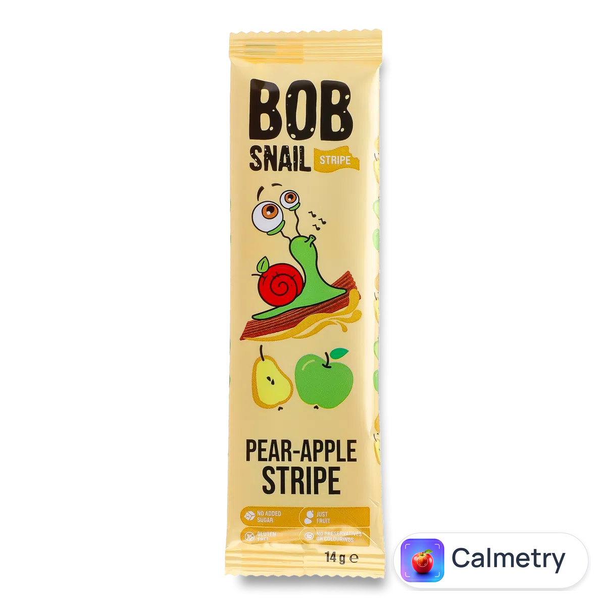 Цукерка Bob Snail натуральна яблучно-грушева 14г