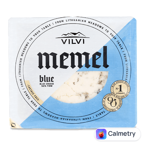 Сир Vilvi Мемель блю з пліснявою 50%, 100г