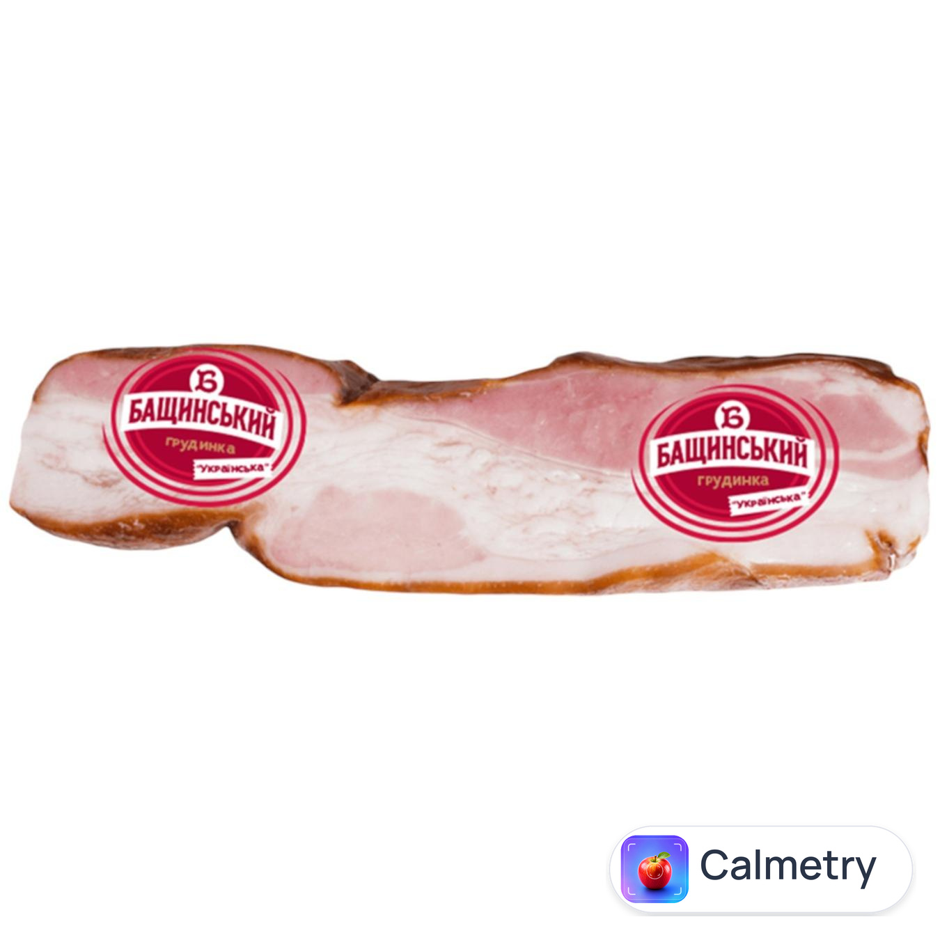 Грудинка Бащинський Українська варено-копчена вищий сорт — фото продукту