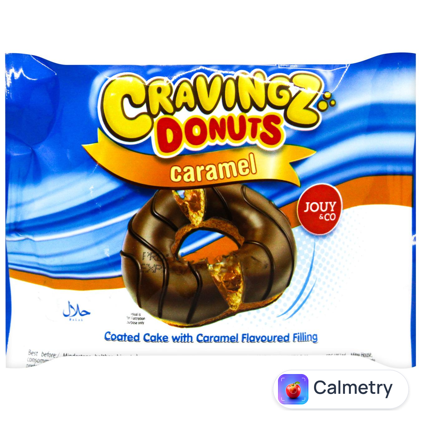 Пончик Cravingz Donuts з карамельною начинкою 40г