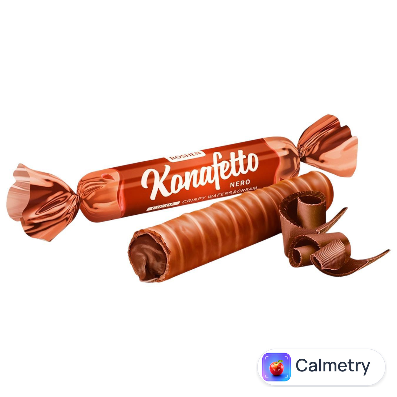 Трубочки вафельні Roshen Konafetto глазуровані