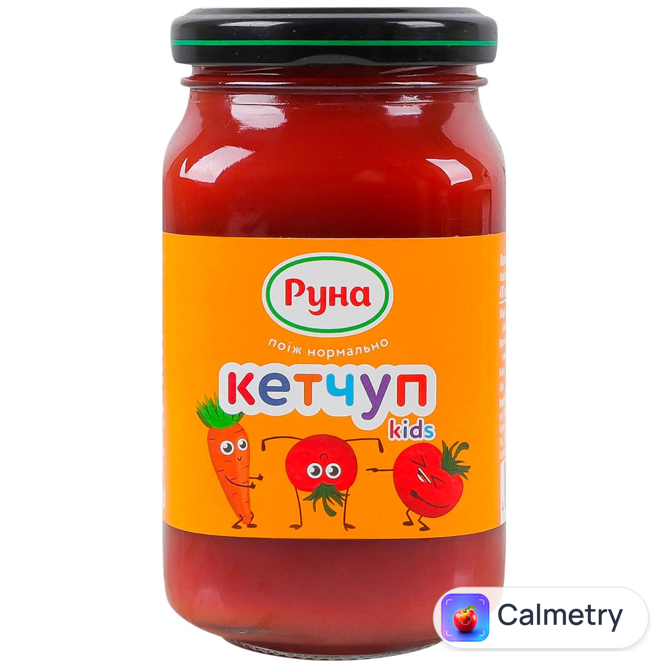 Кетчуп Руна Ніжний для дітей 230г — фото продукту
