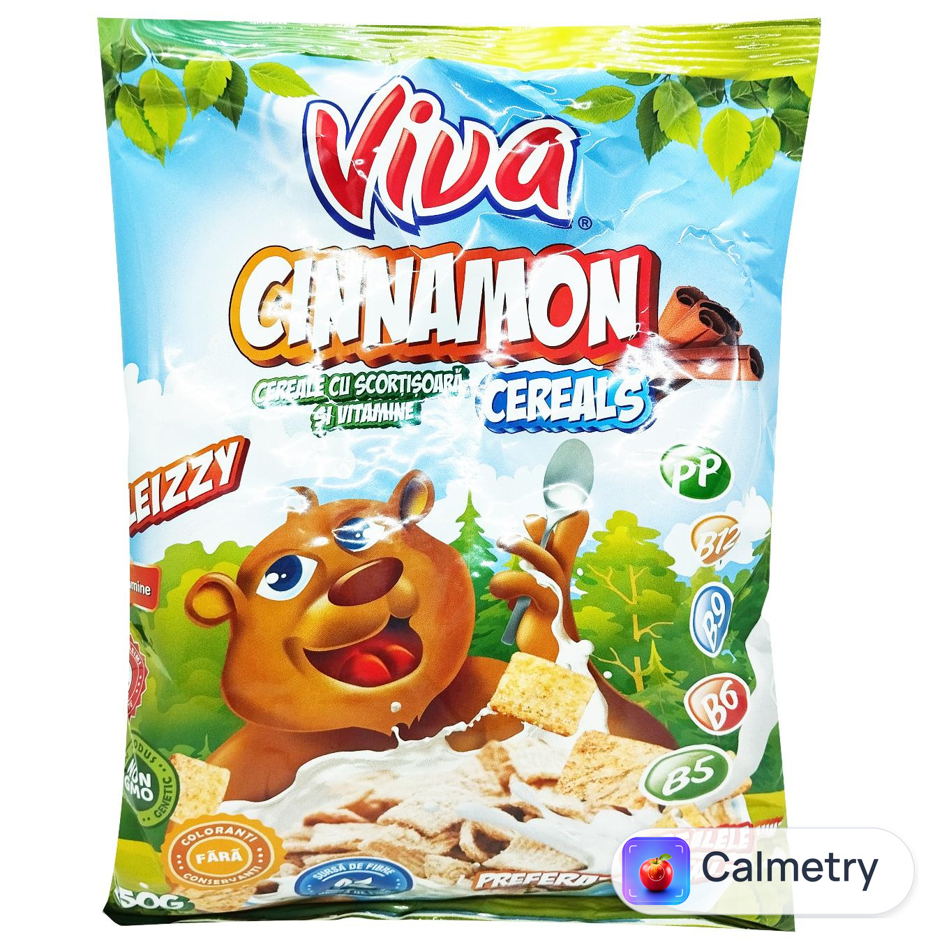 Сніданок сухий Viva Пластівці злакові з корицею 250г