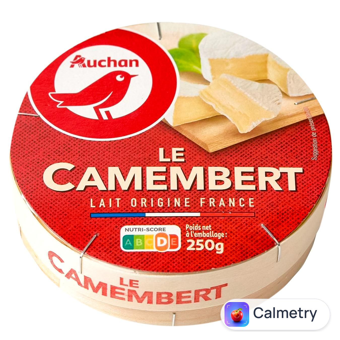 Сир Auchan Camembert 48% 250г