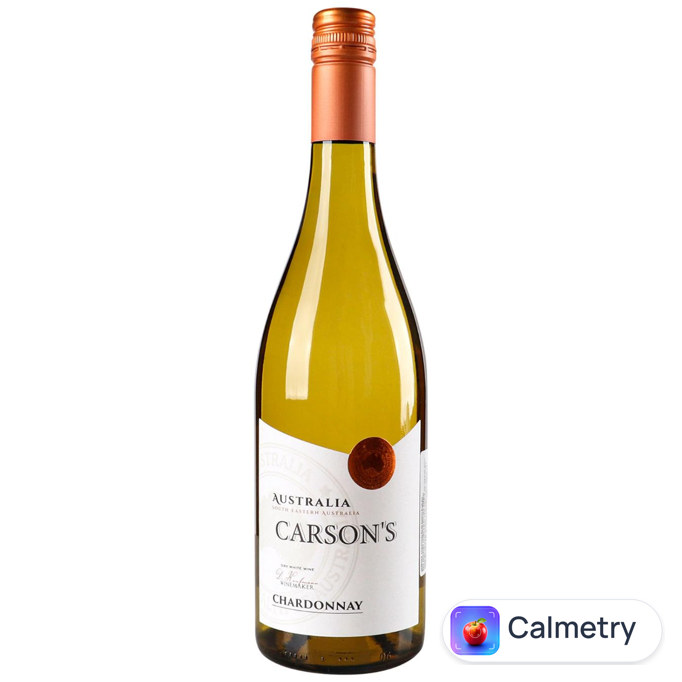 Вино Carson's Chardonnay біле сухе 12,5% 0,75л
