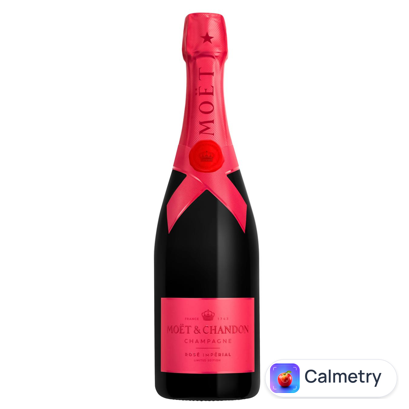 Шампанське Moet&Chandon Rose Imperial рожеве брют 12,5% 0,75л — фото продукту