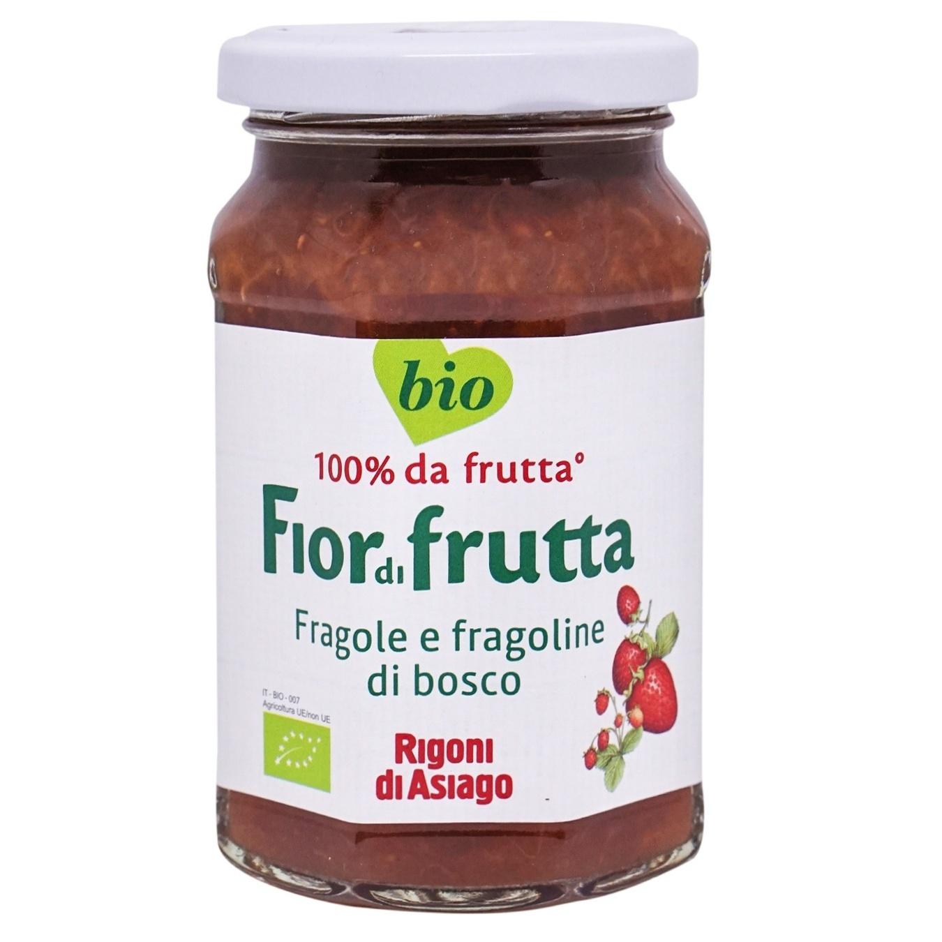 Джем Fiordifrutta полунично-суничний 250г — фото продукту