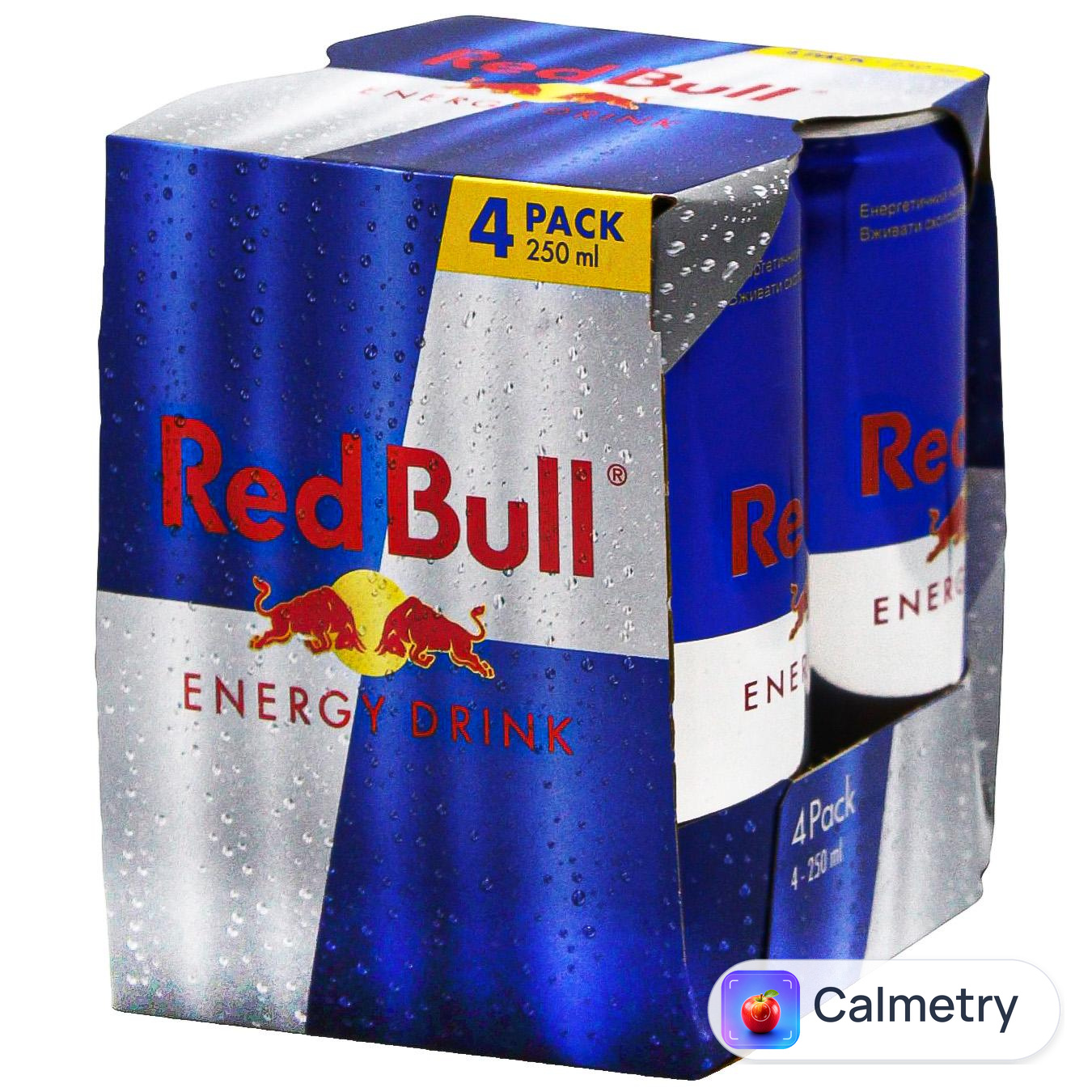 Напій енергетичний Red Bull 250мл х 4 банки — фото продукту