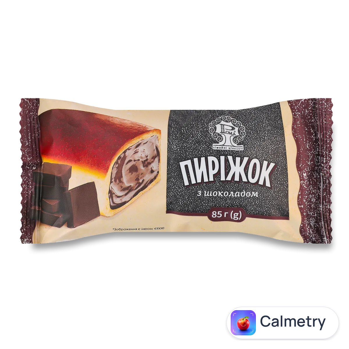 Пиріжок «Рома» з шоколадом 85г