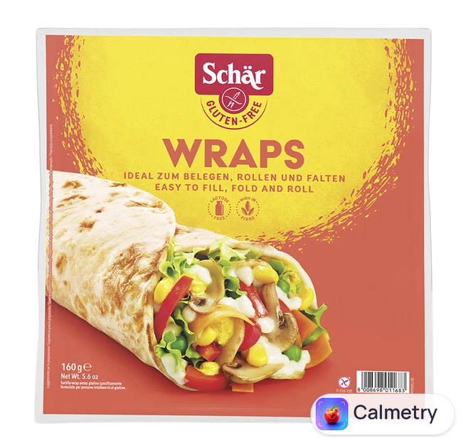 Лаваш (тортилья) без глютену Dr.Schär Wraps 160 г