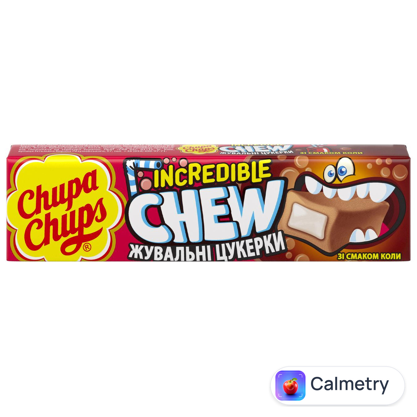 Цукерки жувальні Chupa Chups неймовірна кола 45г — фото продукту
