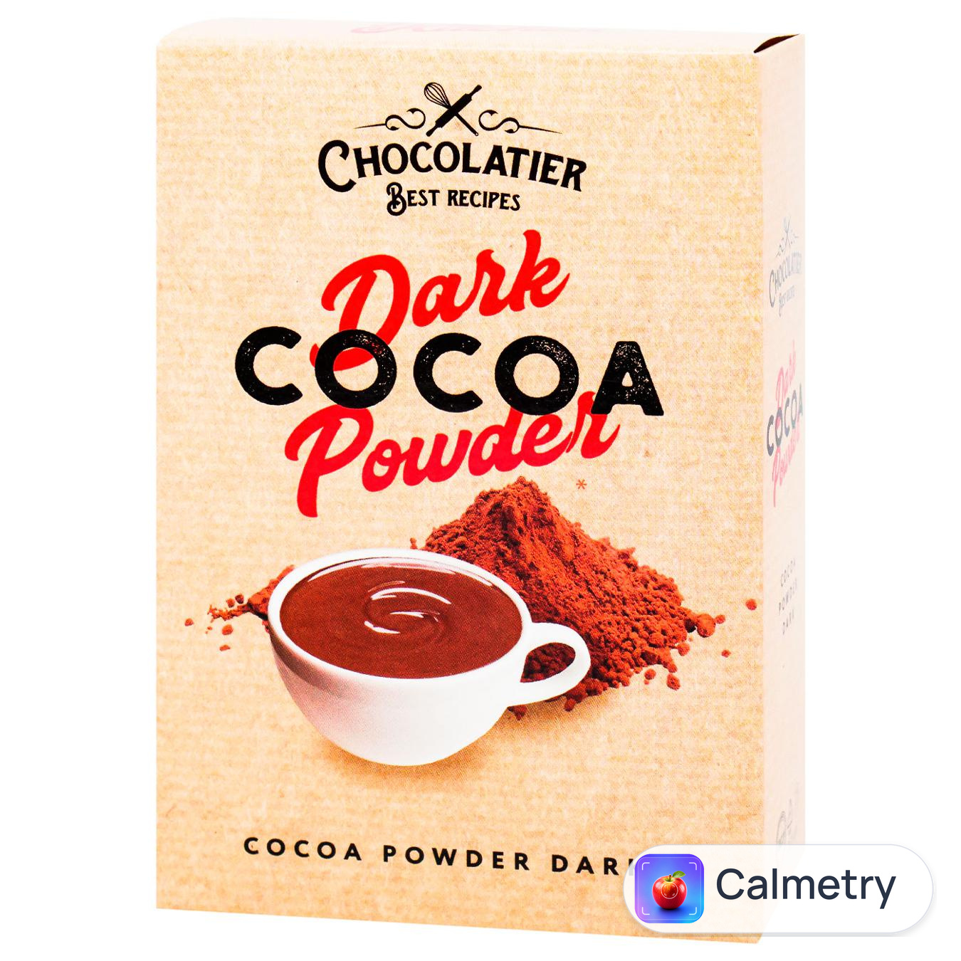 Какао-порошок Chocolatier темний 80г