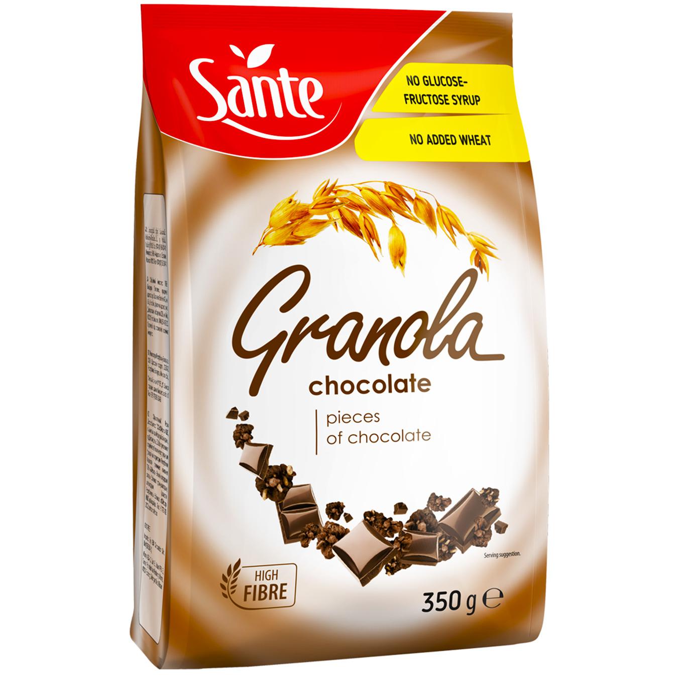 Гранола Sante з шоколадом 350г — фото продукту