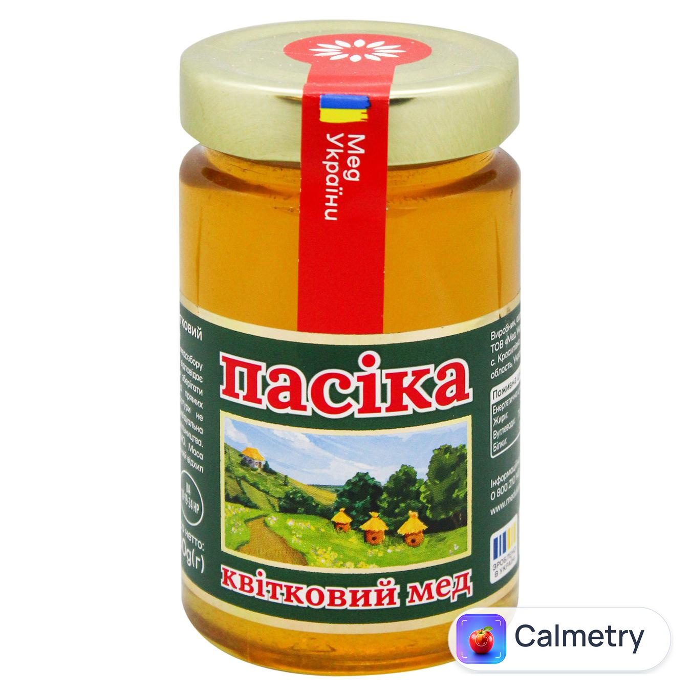 Мед Пасіка різнотрав'я натуральний 400г — фото продукту