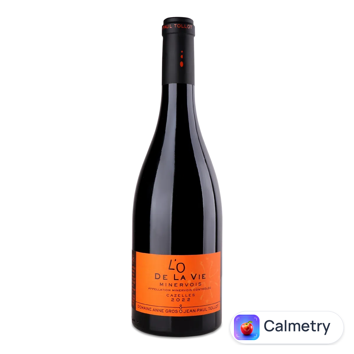Вино Domaine Anne Gros L'O de La Vie Minervois 2022 0,75л