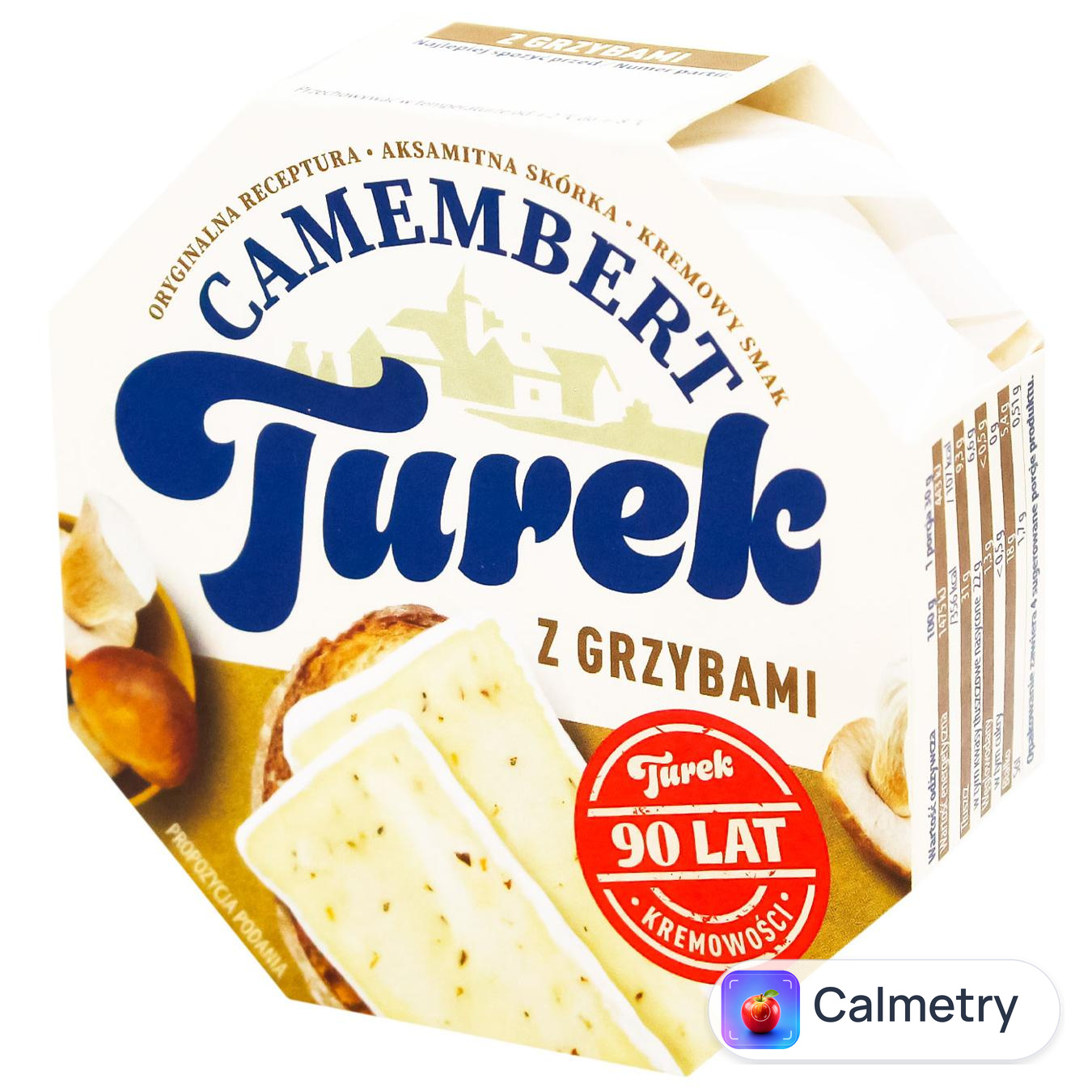Сир Turek Камамбер із грибами 120г