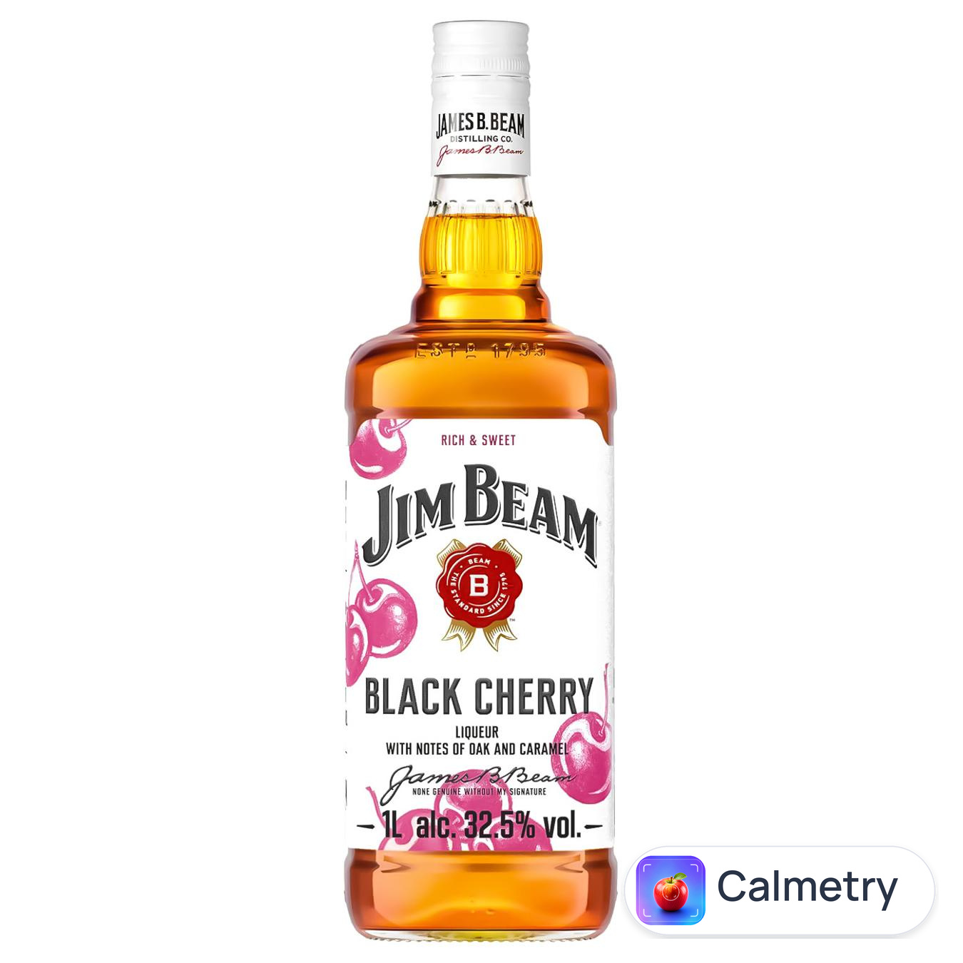 Лікер Jim Beam Red Stag Black Cherry 32,5% 1л — фото продукту