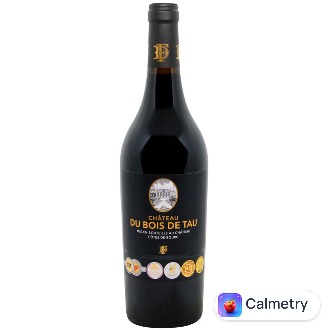 Вино Chateau Du Bois De Tau AOC Cotes de Bourg червоне сухе 14% 0,75л