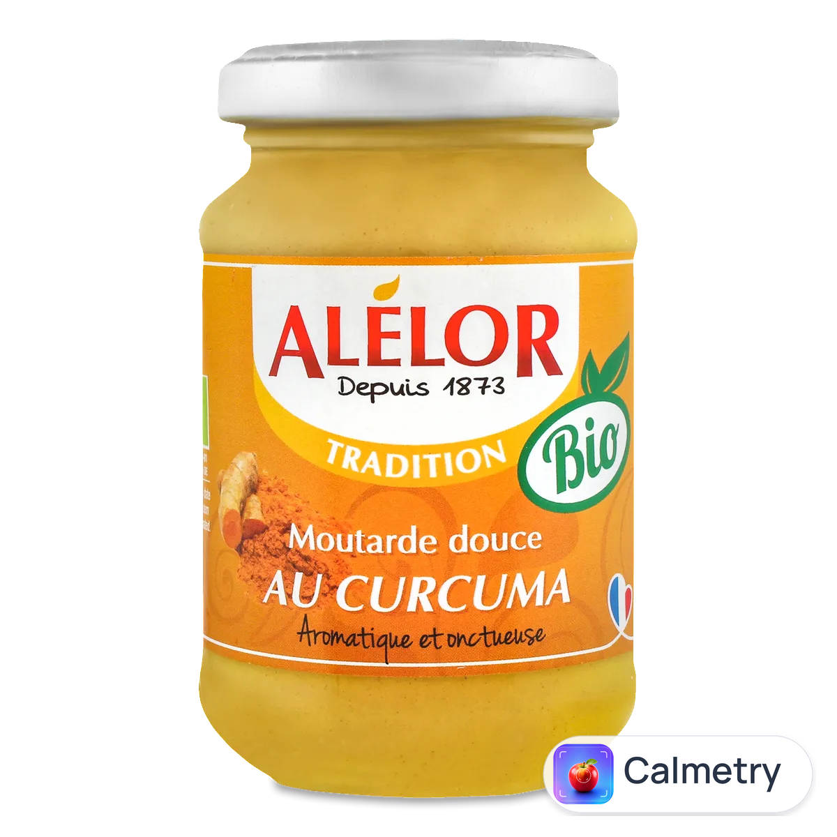 Гірчиця Alelor з куркумою органічна 200г