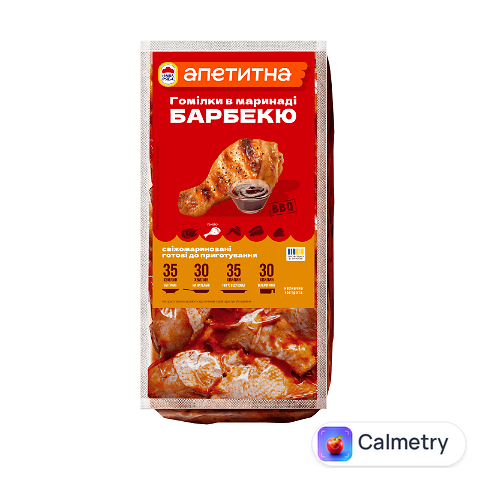 Гомілки курячі "Наша Ряба Апетитна" "Барбекю" охолоджені, кг