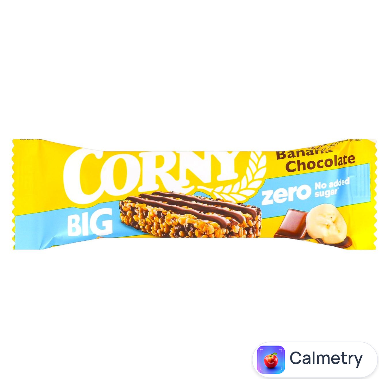 Батончик злаковий Corny з молочним шоколадом та бананом 40г корні