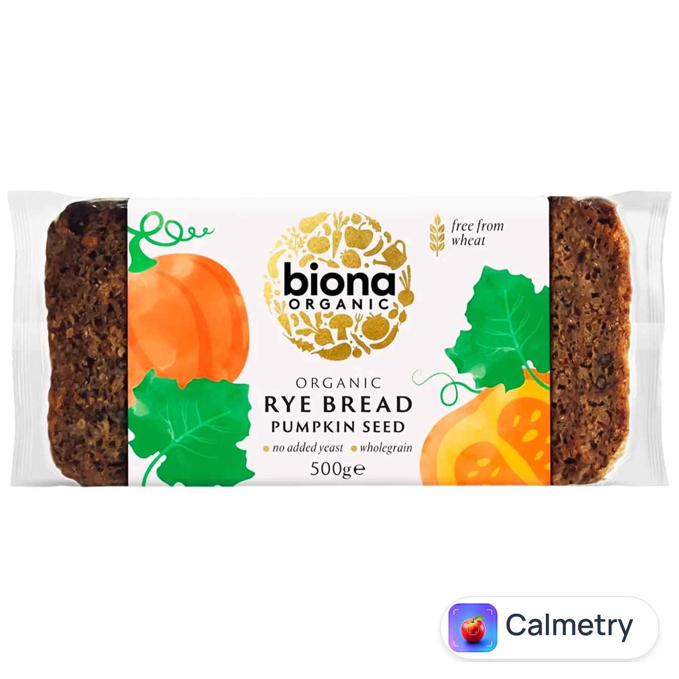 Хліб Biona Organic житній з гарбузовим насінням 500г