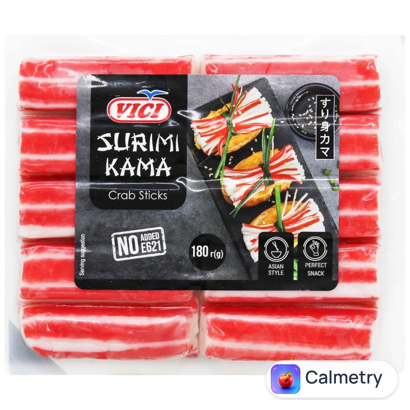 Крабові палички Vici Surimi Kama охолоджені 180г — фото продукту