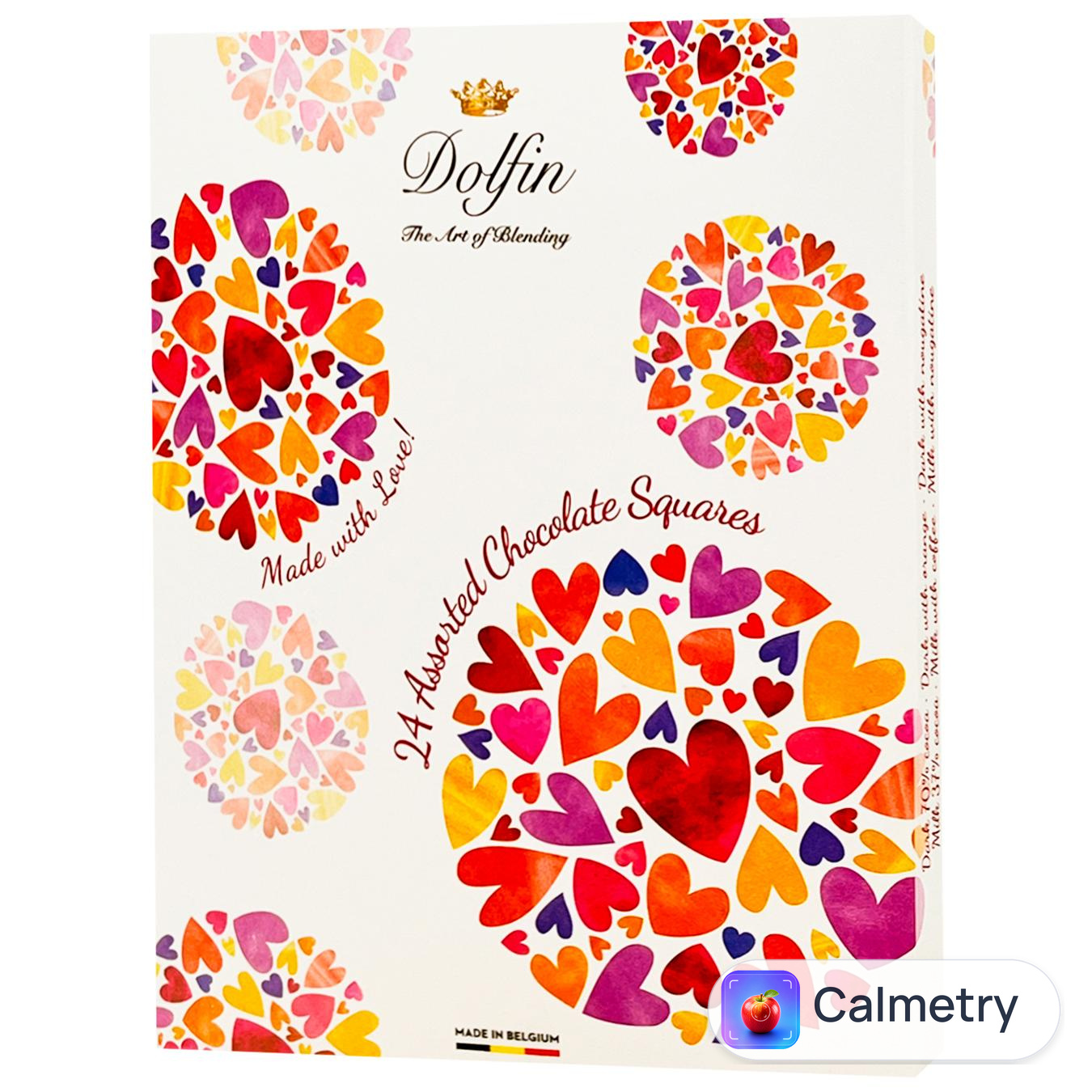 Цукерки Dolfin Love шоколадні асорті 108г