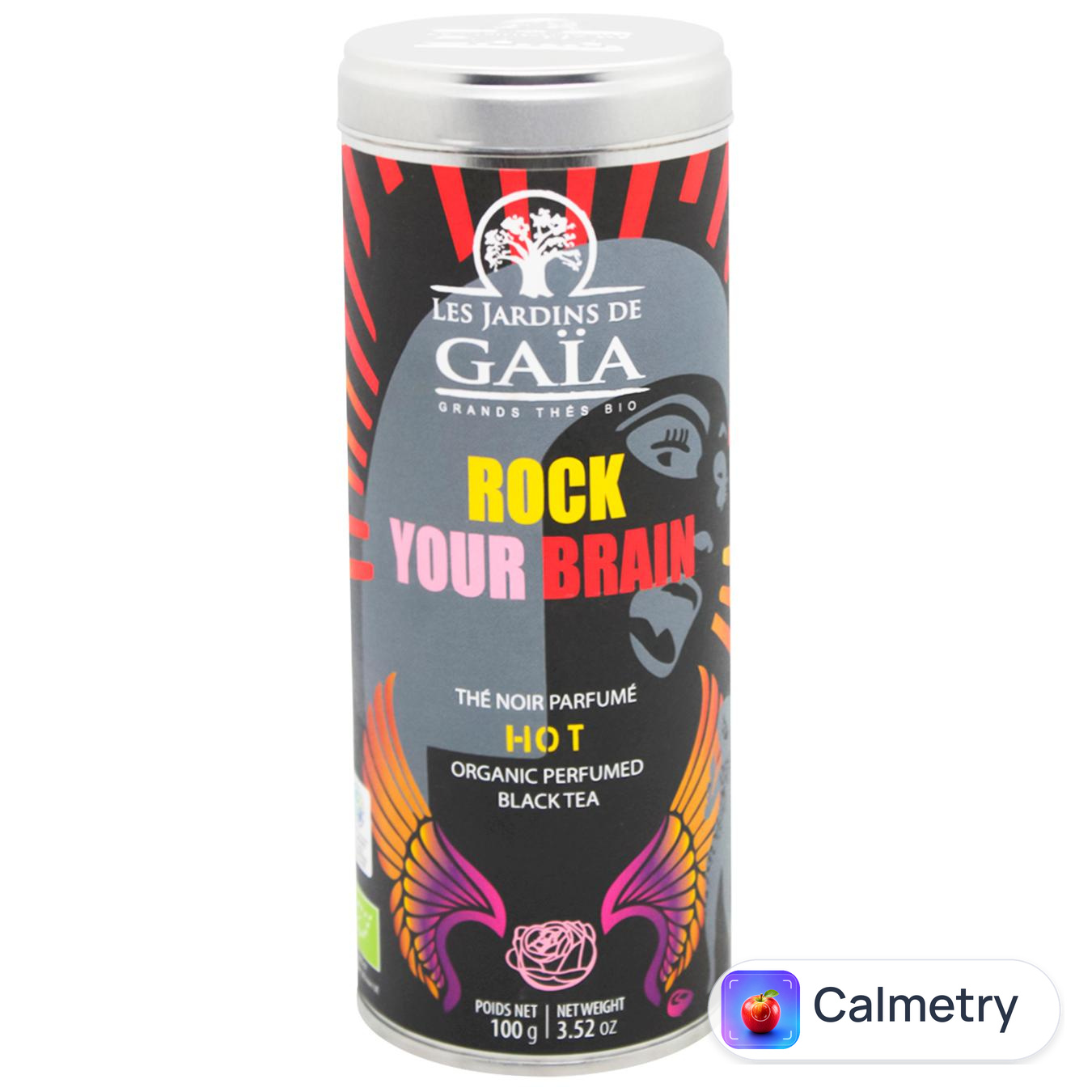 Чай чорний Les Jardins de Gaia Rock Your Brain органічний 100г