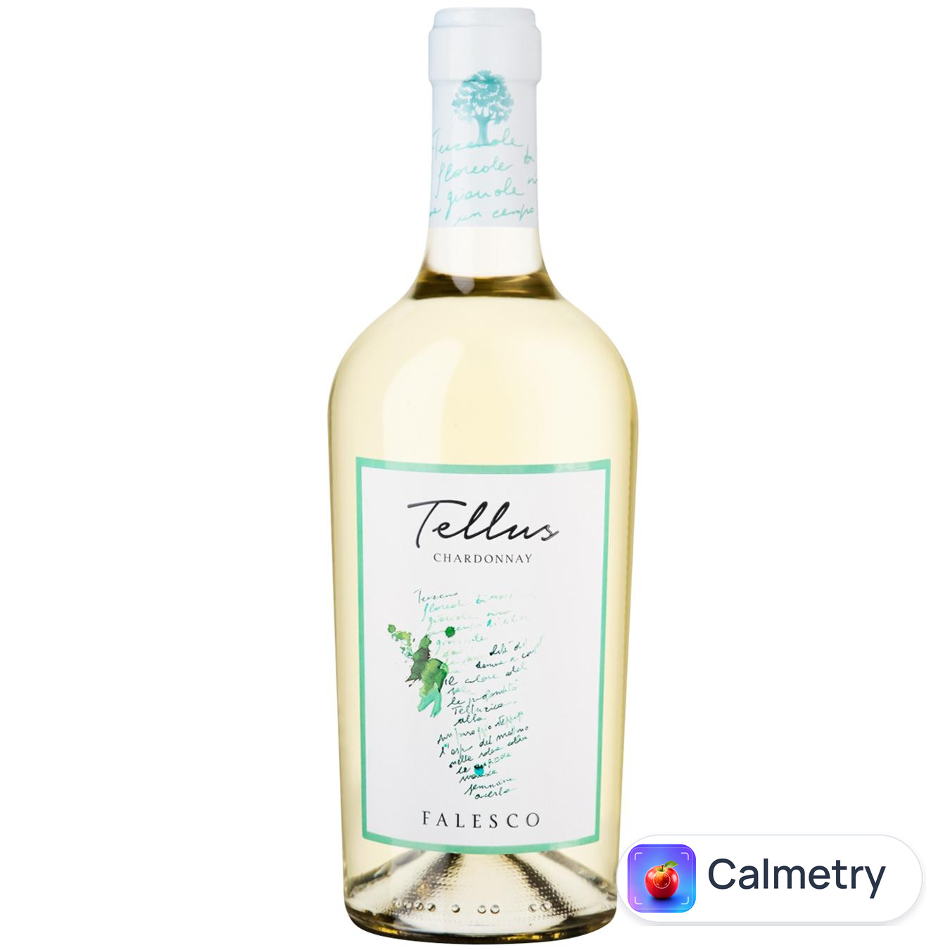 Вино Falesco Tellus Chardonnay біле сухе 12,5% 0,75л