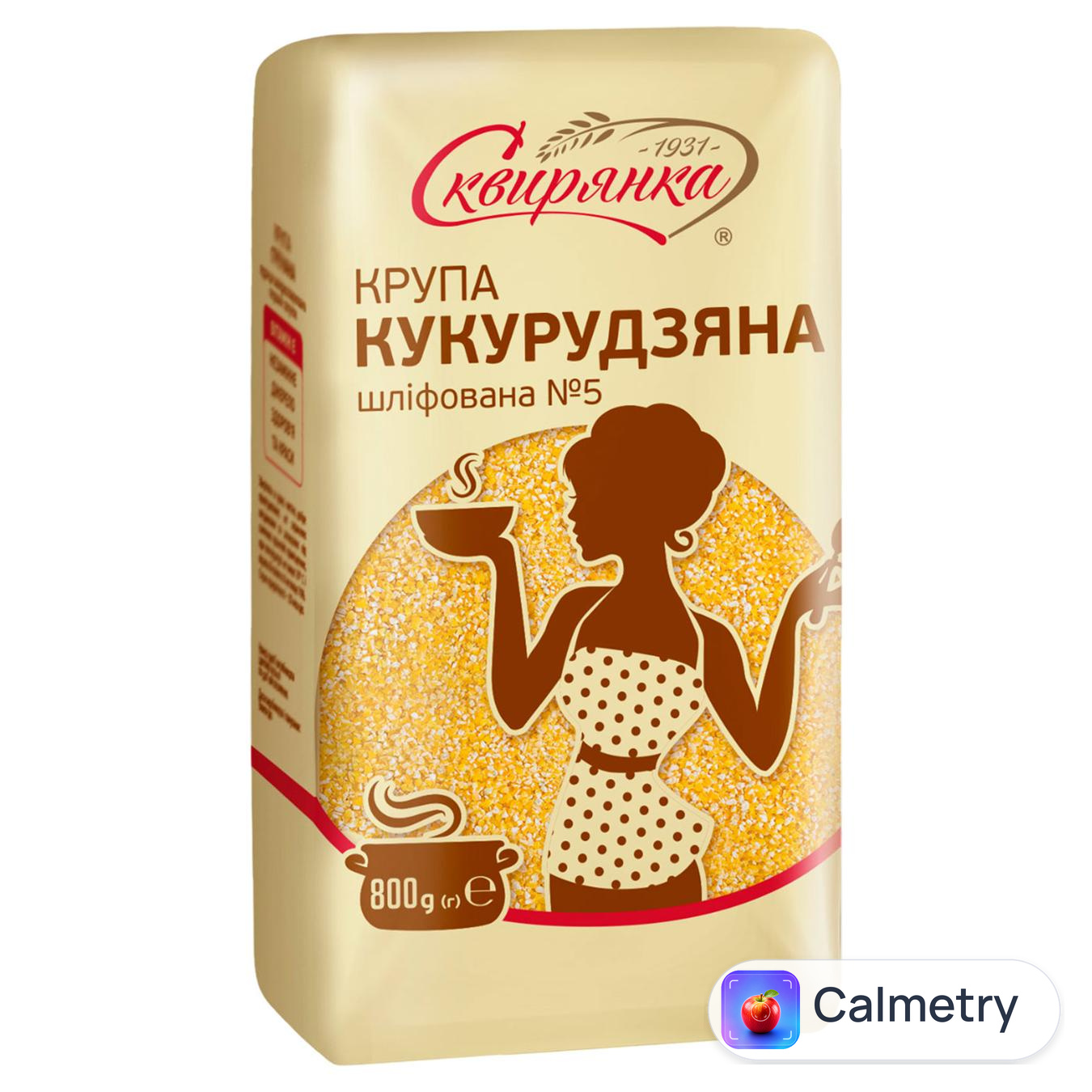 Крупа кукурудзяна Сквирянка шліфована №5 800г