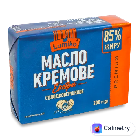 Масло солодковершкове Lumiko Кремове екстра 85%