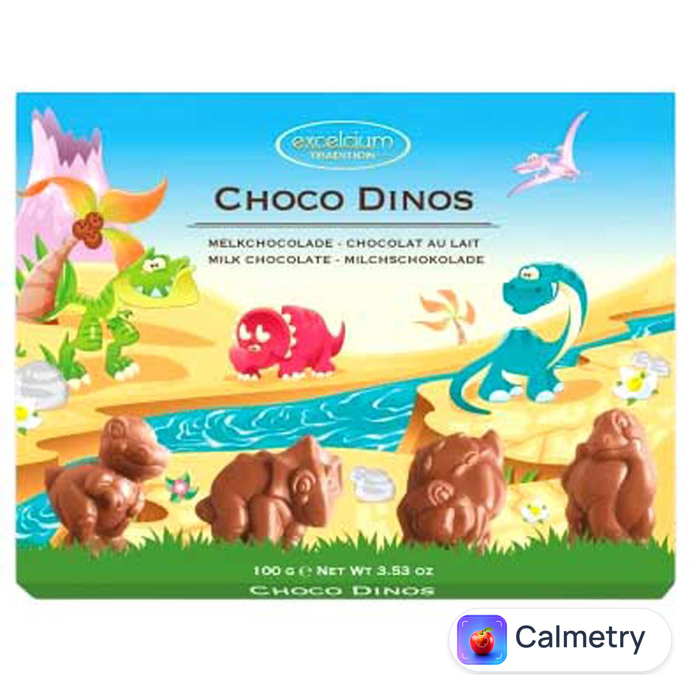 Цукерки Excelcium Tradition Choco Dinos 100г